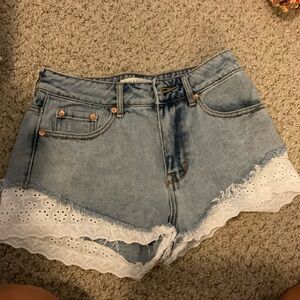 Bullhead denim shorts